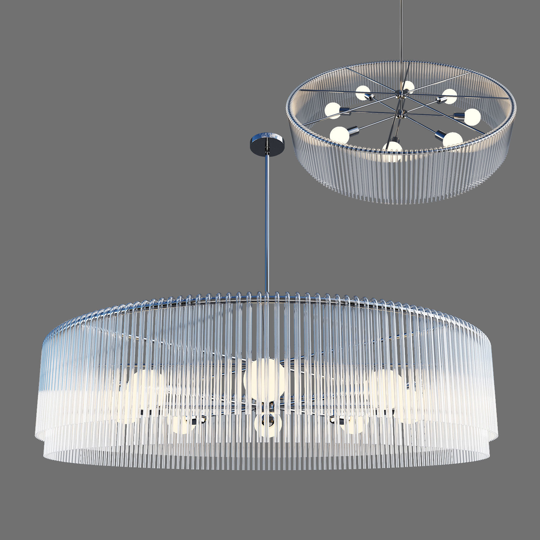 Royalton Large Chandelier 3D model_3