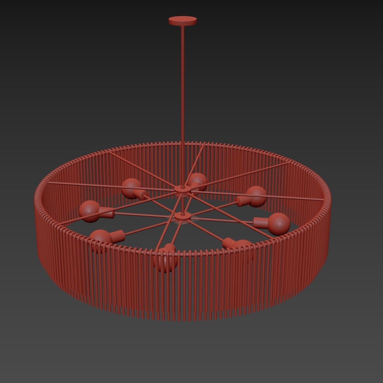 Royalton Large Chandelier 3D model_4