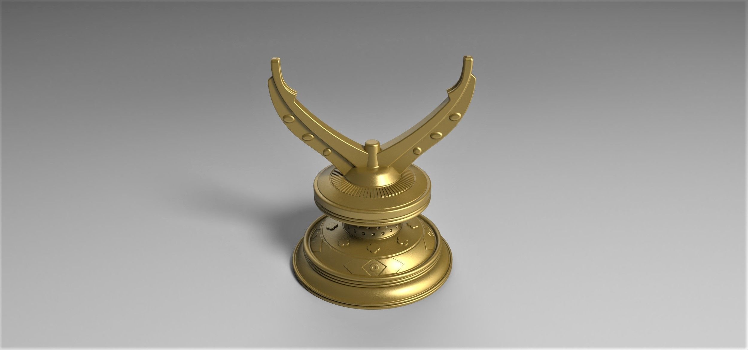 Stand for the Eye of Agamotto 3D print model_3