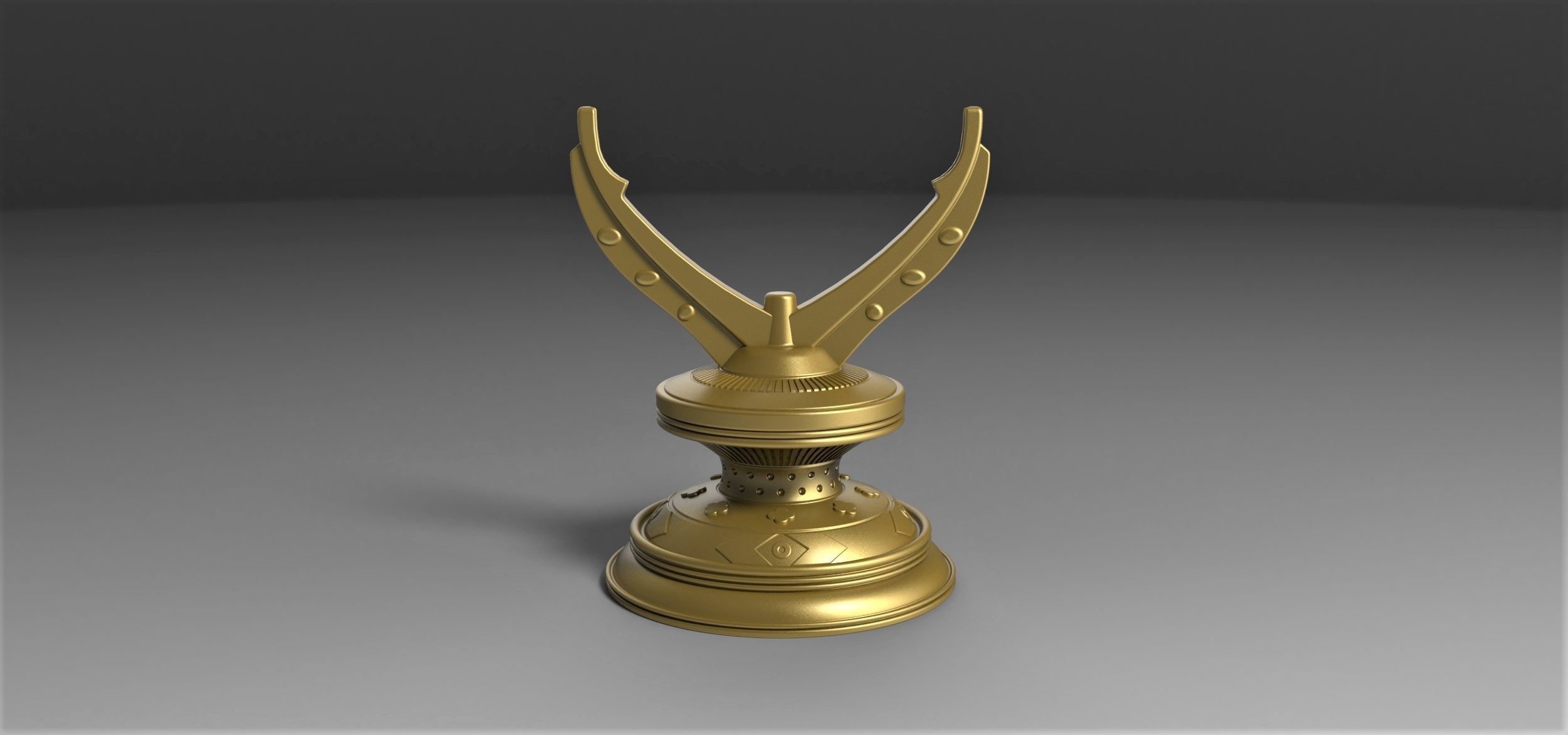 Stand for the Eye of Agamotto 3D print model_2