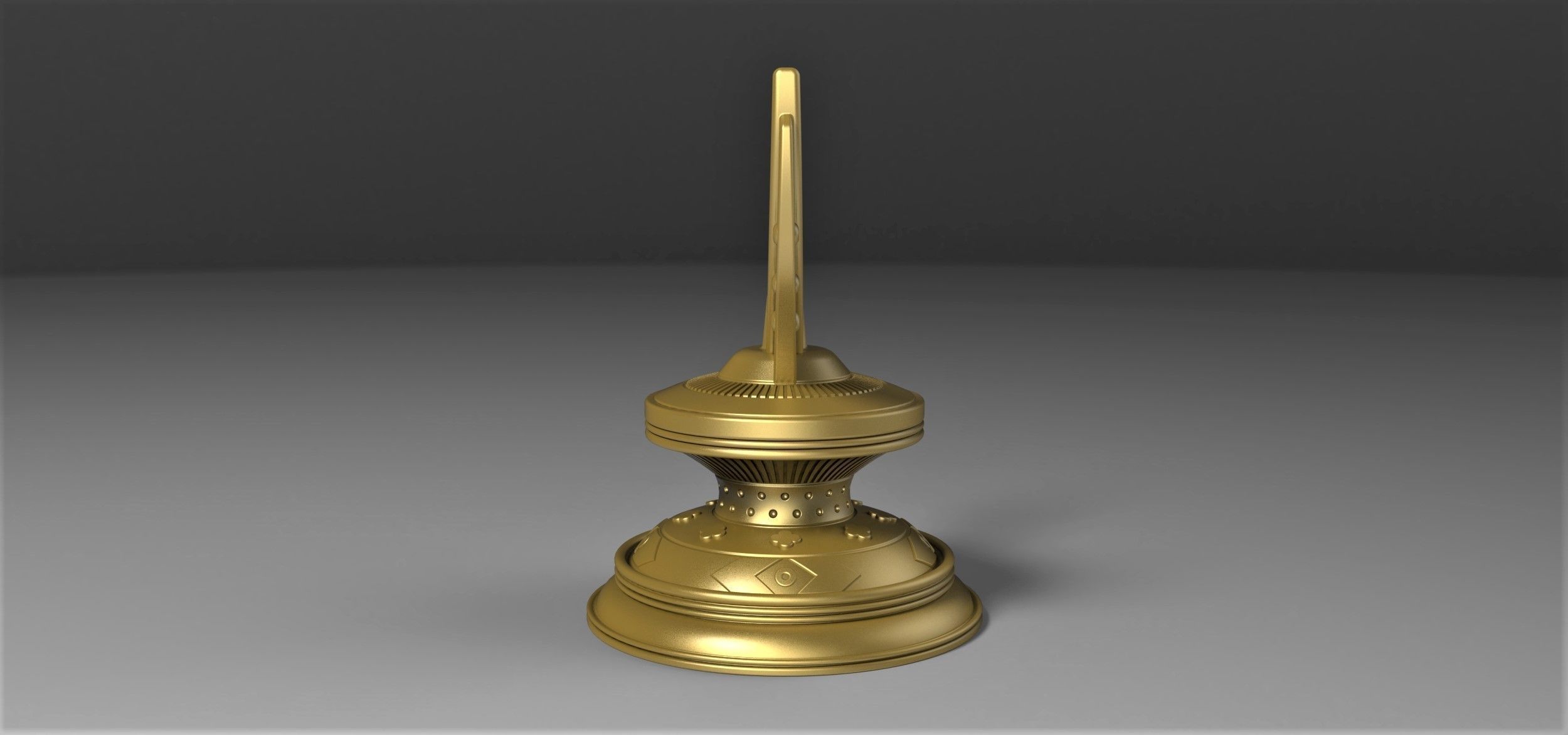 Stand for the Eye of Agamotto 3D print model_7
