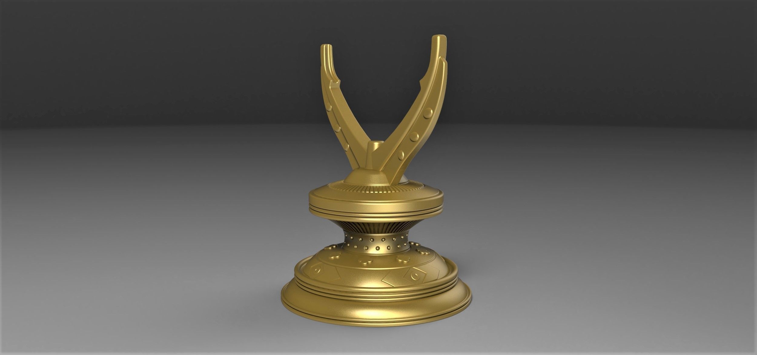 Stand for the Eye of Agamotto 3D print model_6