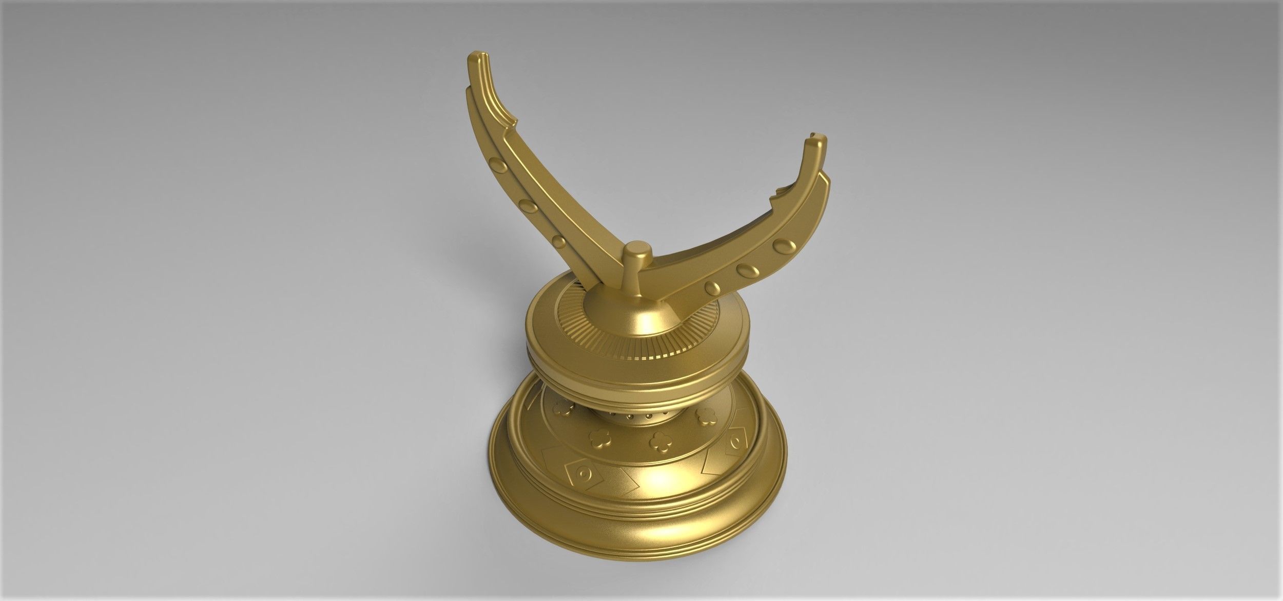 Stand for the Eye of Agamotto 3D print model_1
