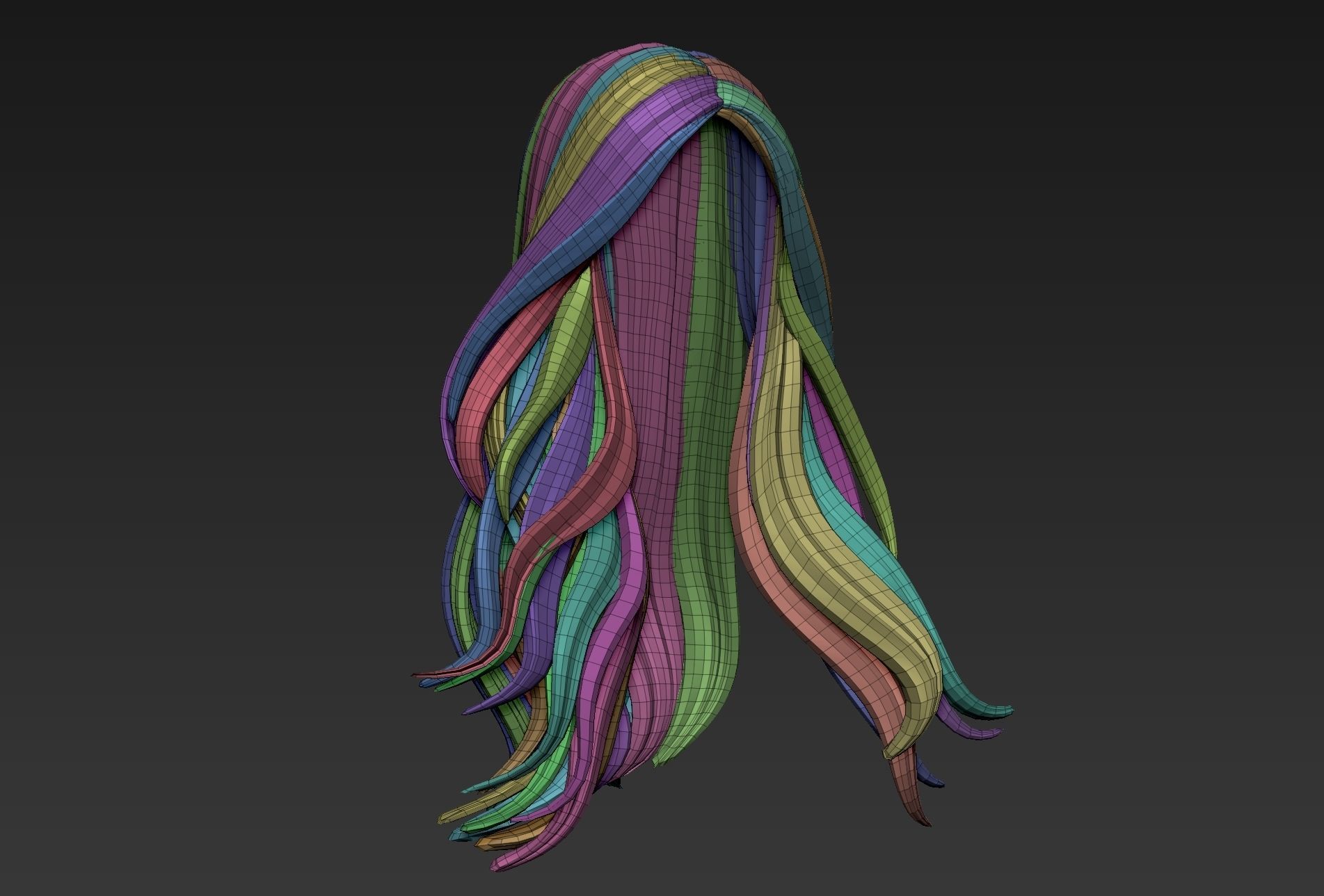 Hair 14 3D model_10