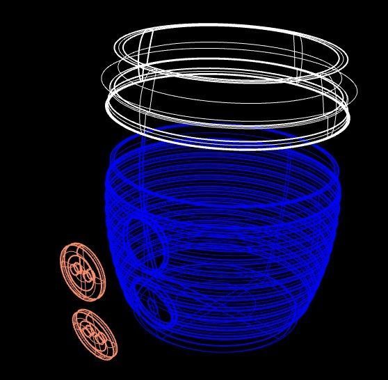 Christmas vase - plant vase 3D print model_7