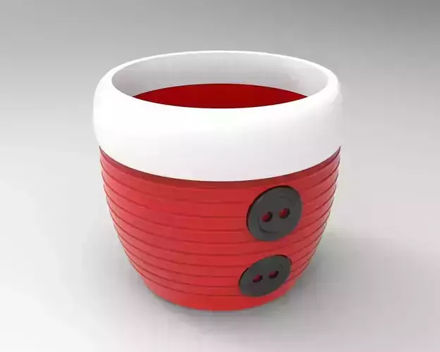 Christmas vase - plant vase 3D print model