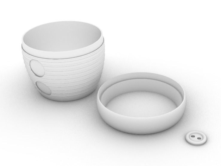 Christmas vase - plant vase 3D print model_5