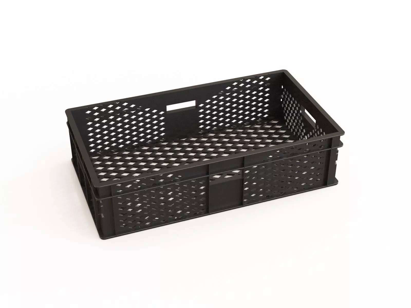 Plastic crate 39 3D model_0