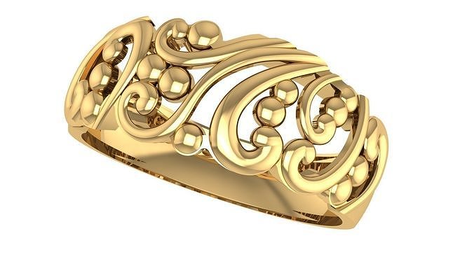 GOOD LOOKING RING 3D print model