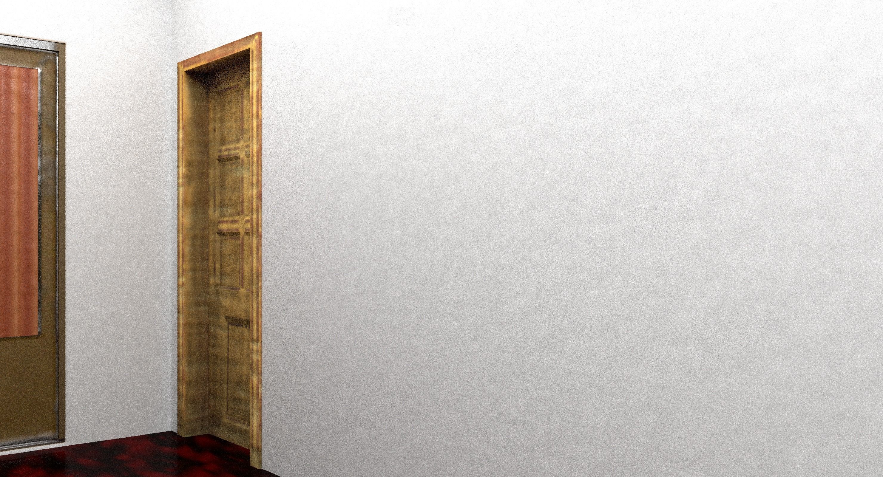 3D Two Storey Syrian House Low-poly 3D model_12