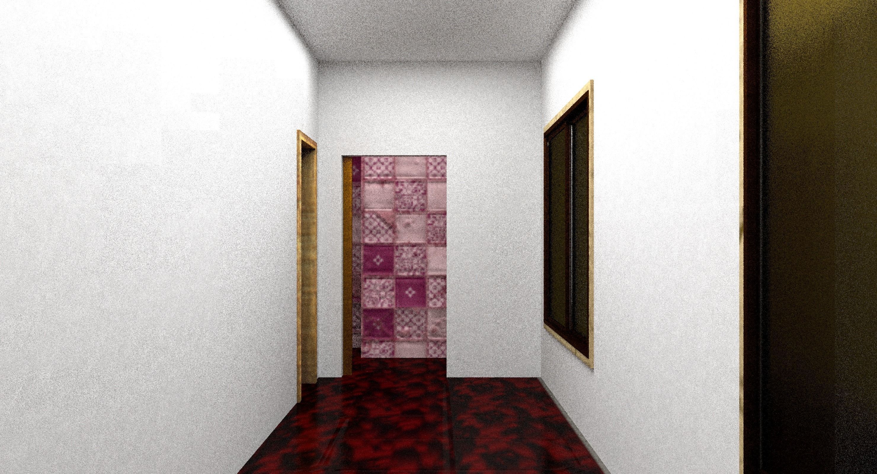 3D Two Storey Syrian House Low-poly 3D model_10