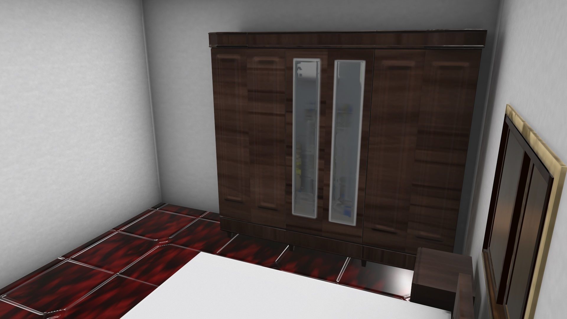 3D Two Storey Syrian House Low-poly 3D model_39