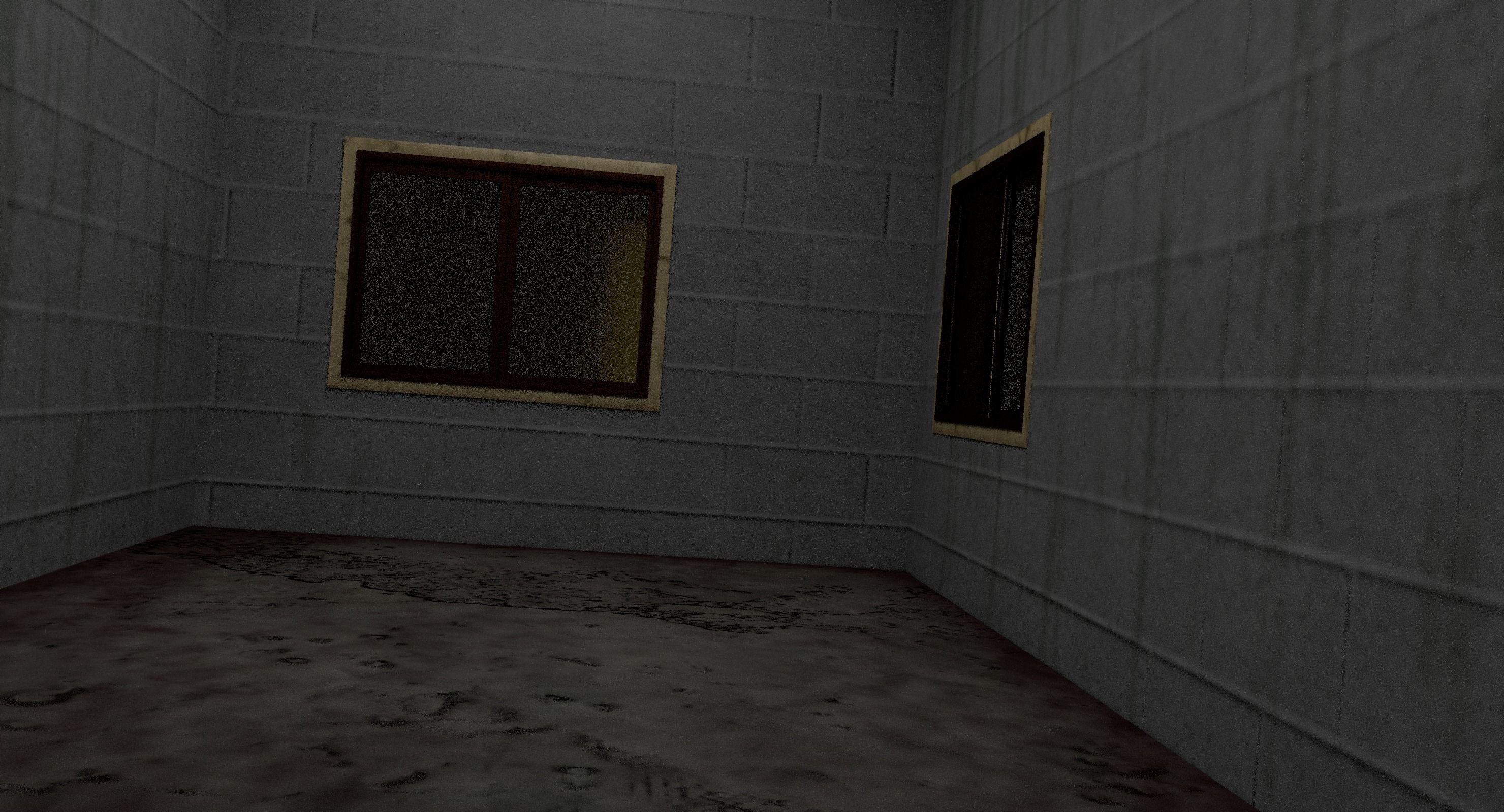 3D Two Storey Syrian House Low-poly 3D model_8