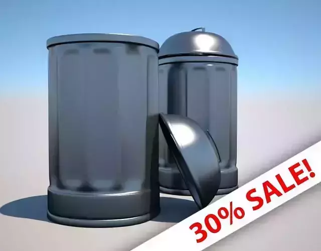 Trash Can Rubbish Bin