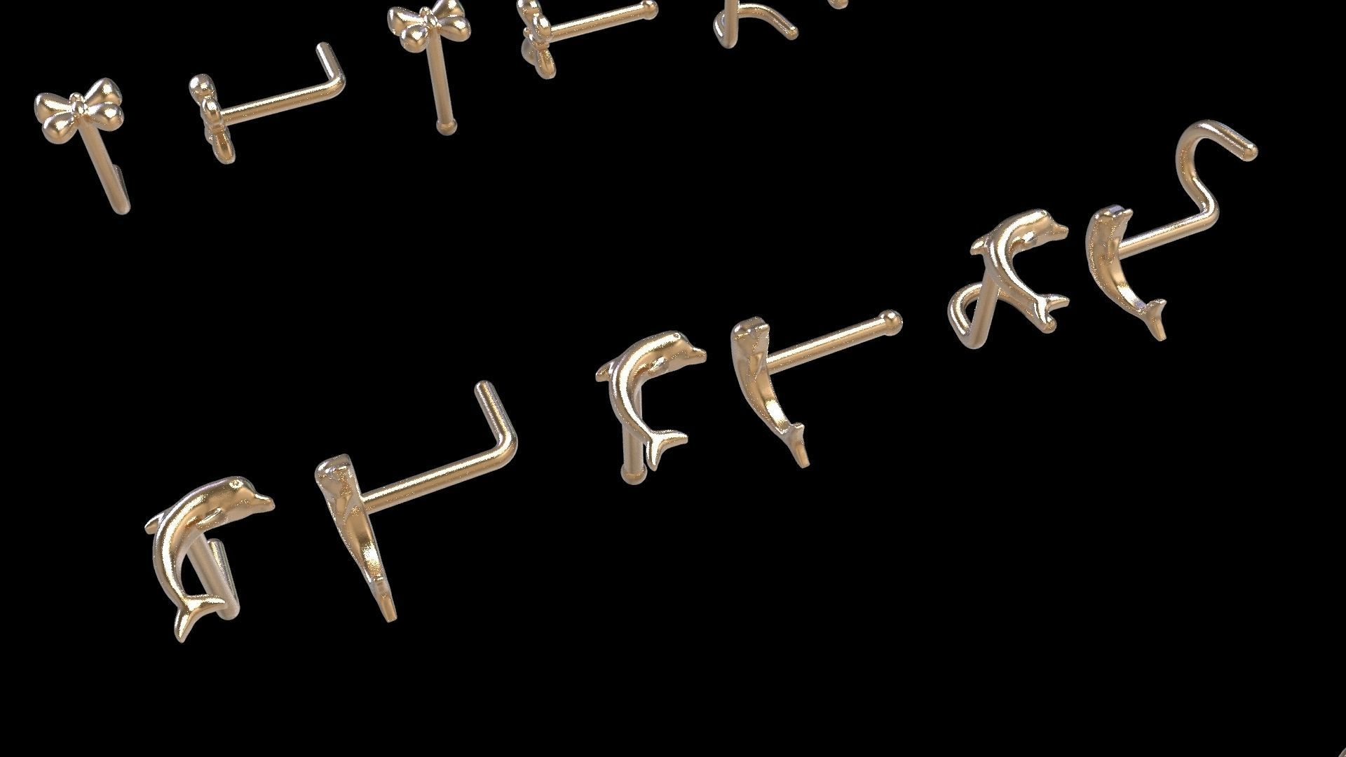 Piercing E0-0000056 3D print model_1