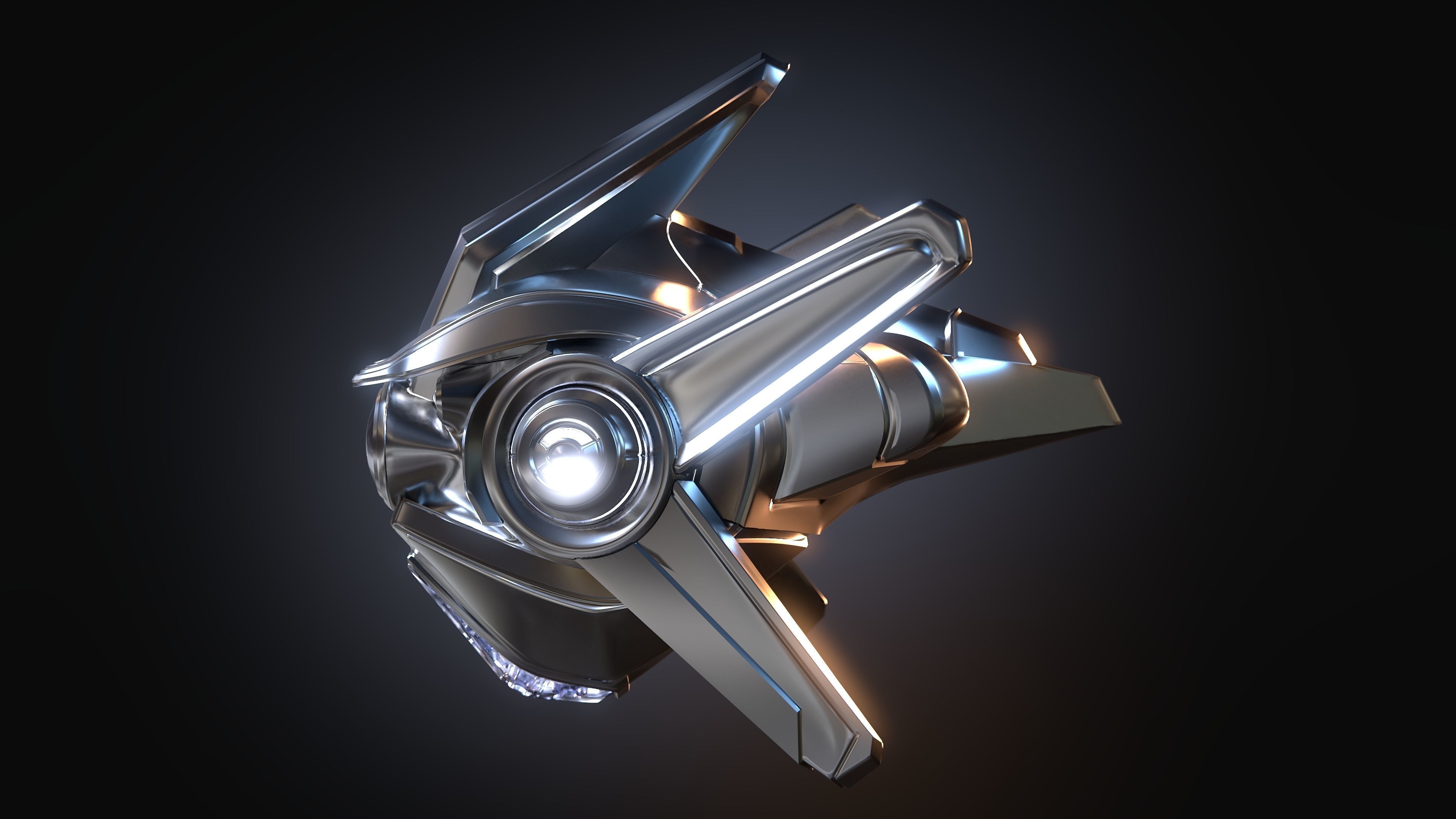 Starcraft Probe 3D print model_5