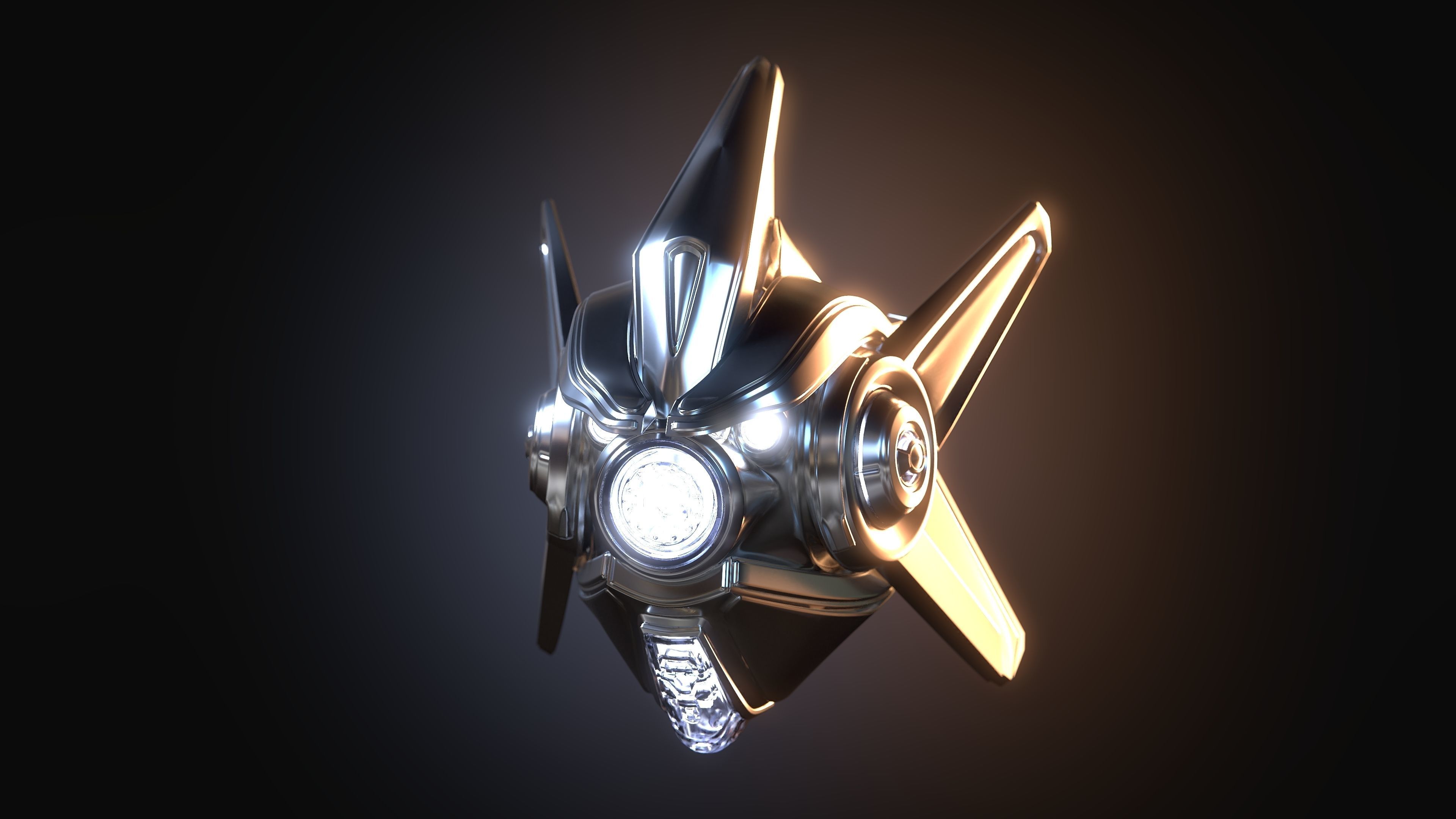 Starcraft Probe 3D print model_2