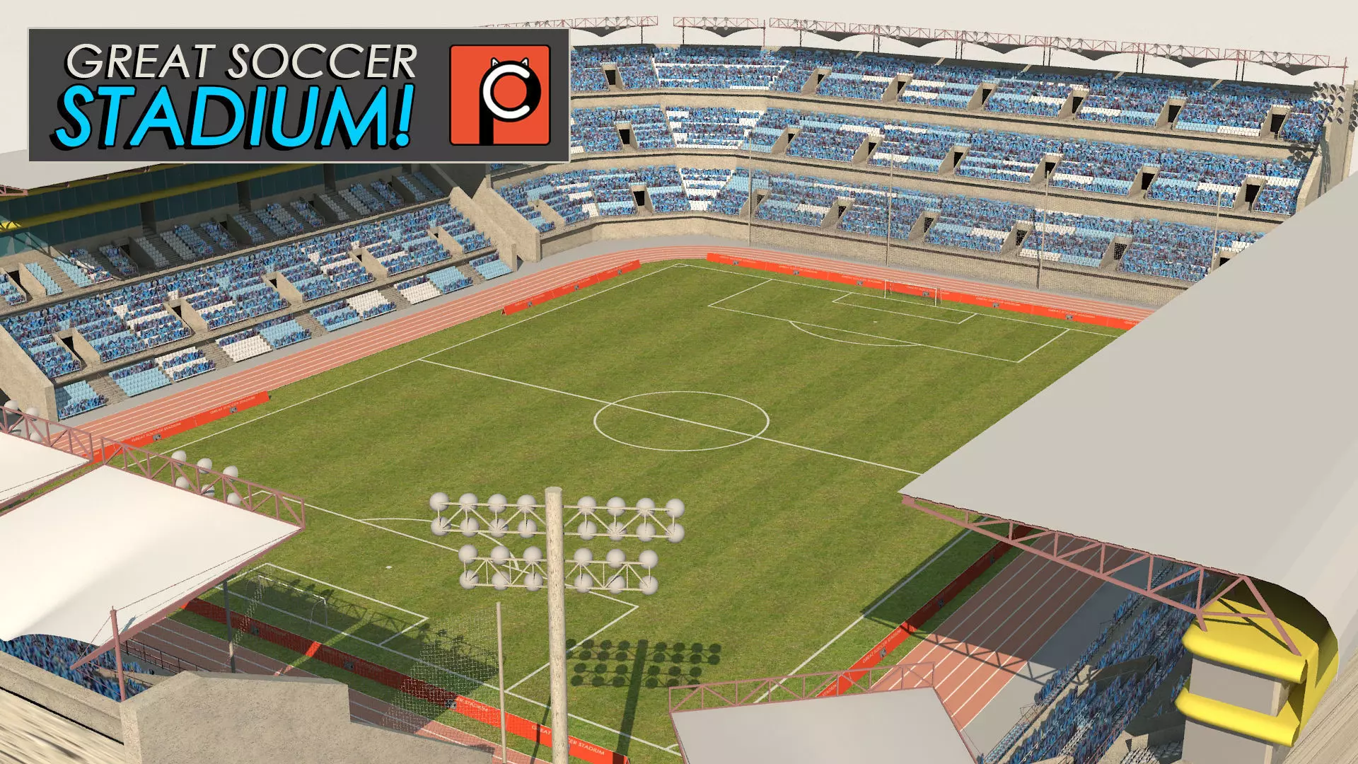 Great Soccer Stadium 3D model