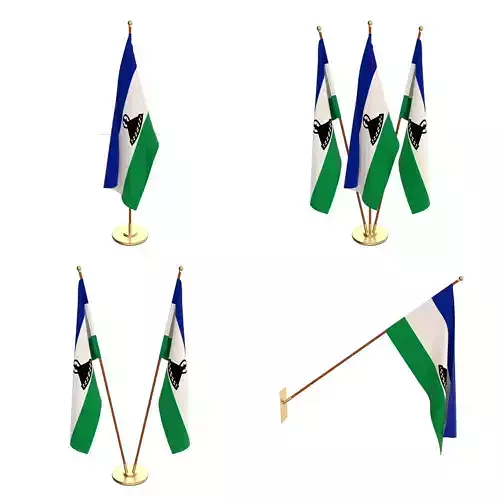 Lesotho Flag Pack