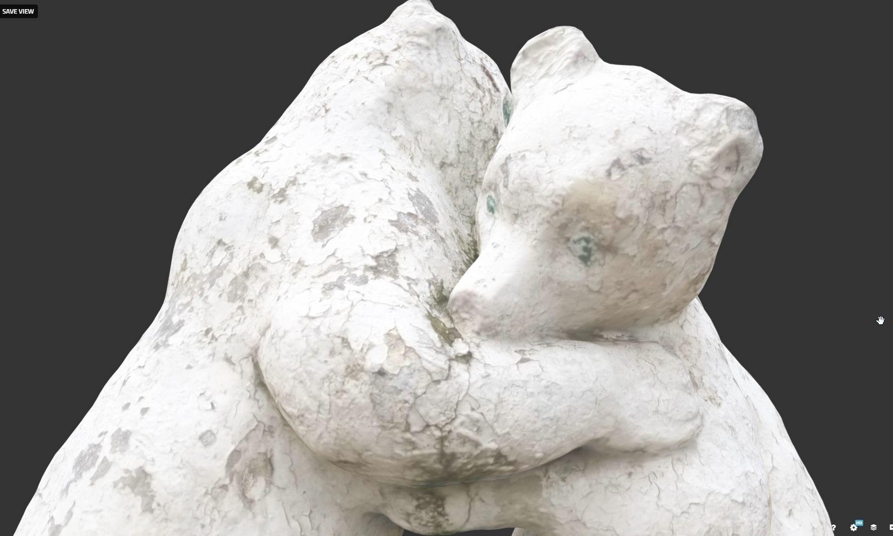 White Bears 3D model_5