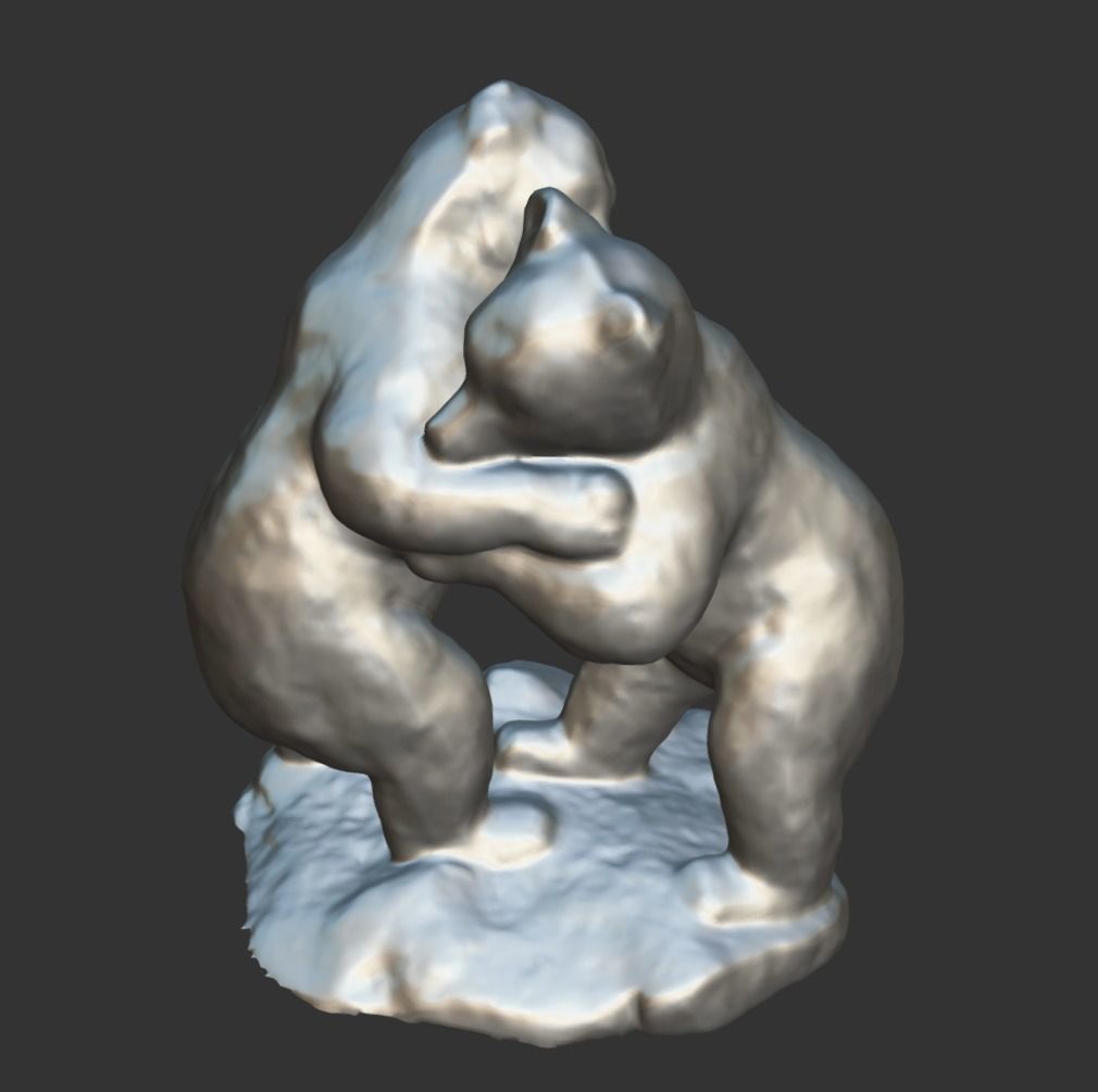 White Bears 3D model_7