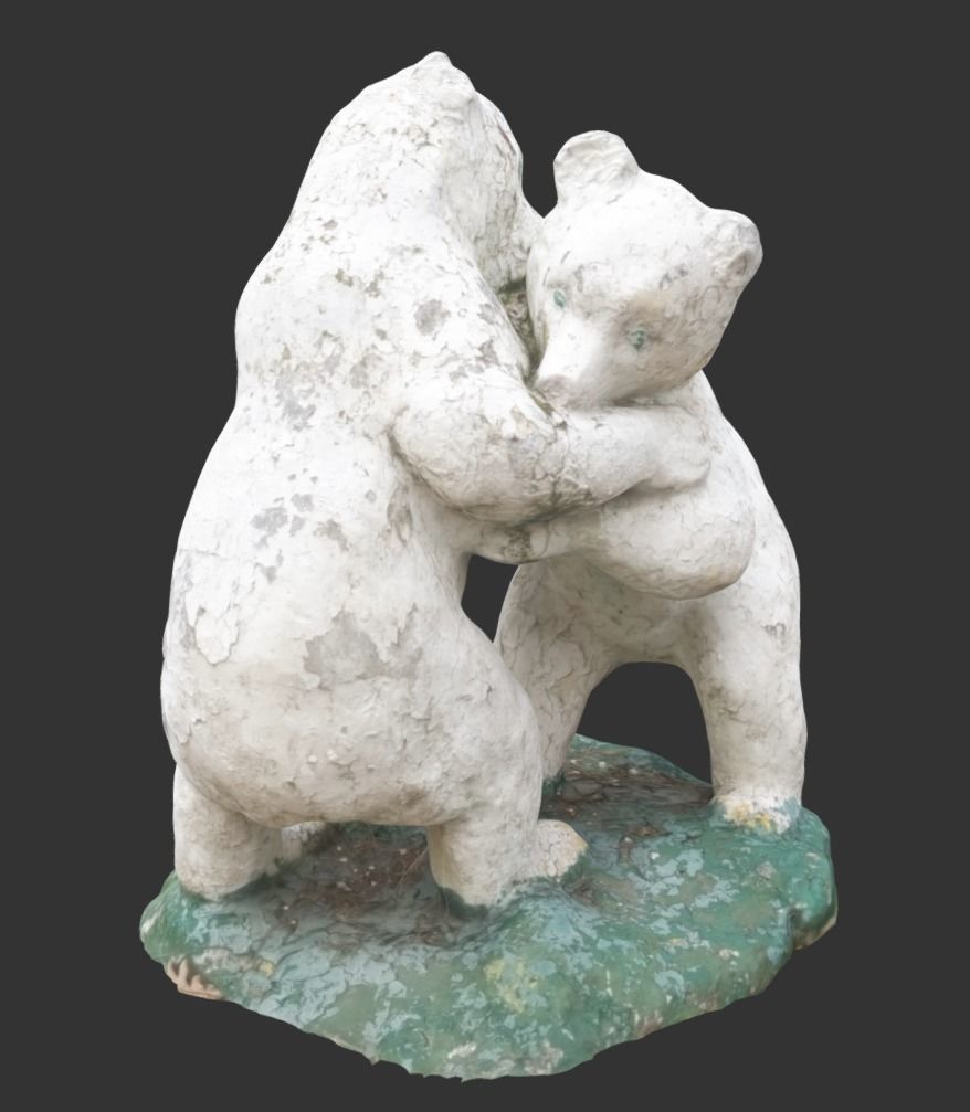 White Bears 3D model_2