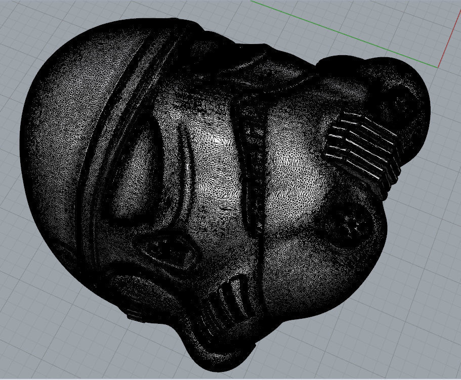 Storm trooper ring 3D print model_7