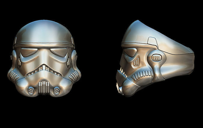 Storm trooper ring 3D print model