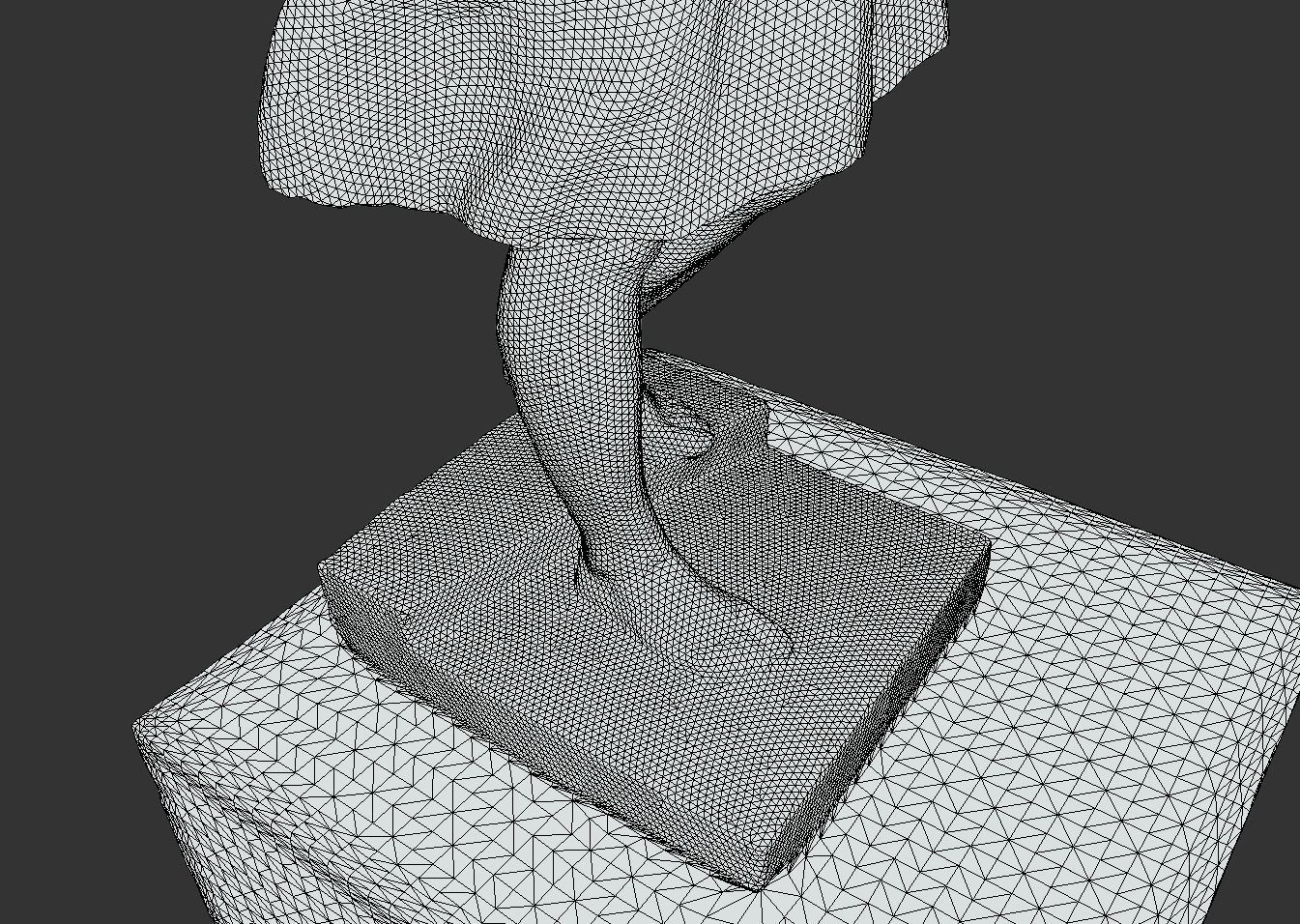 Prosperity Girl Sculpture 3D model_15