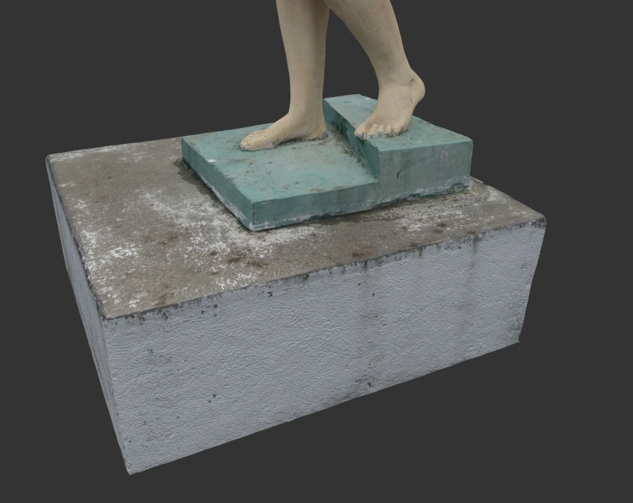 Prosperity Girl Sculpture 3D model_8