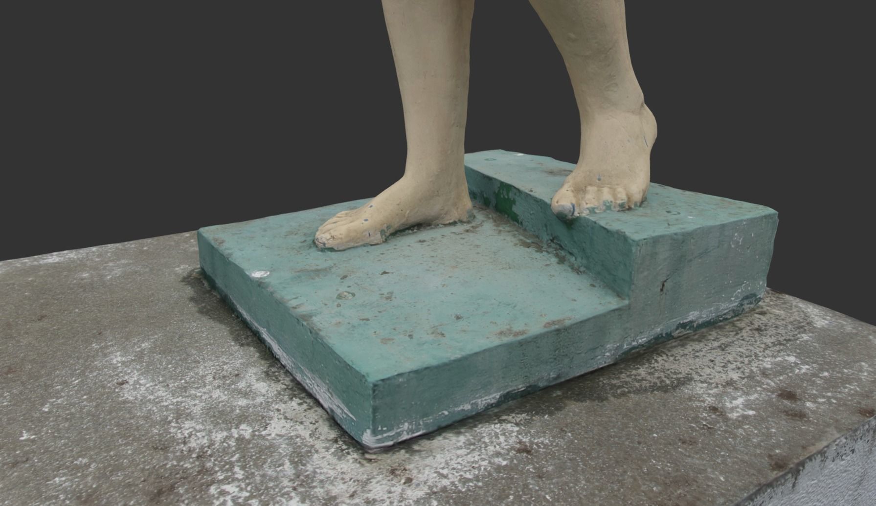 Prosperity Girl Sculpture 3D model_25