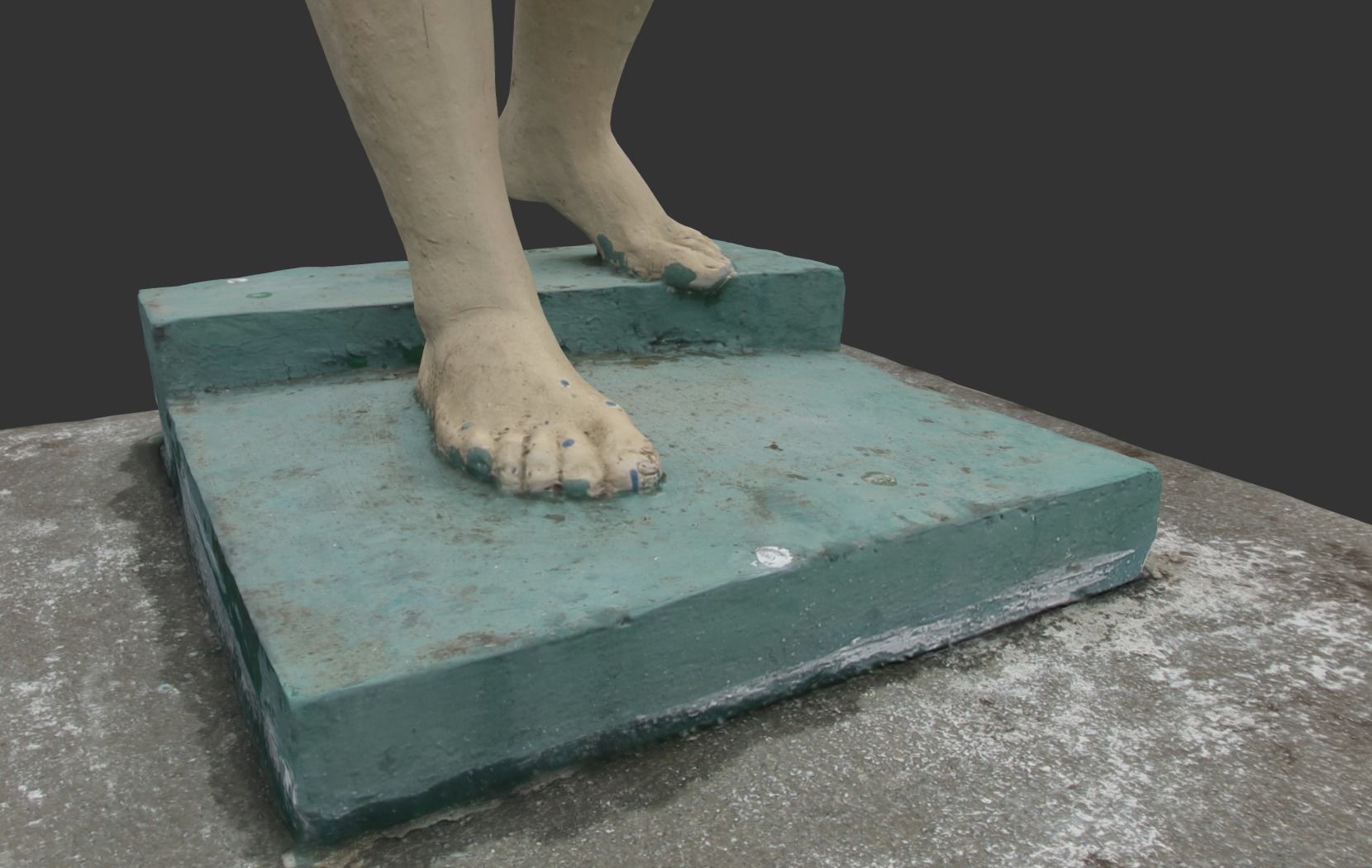 Prosperity Girl Sculpture 3D model_24