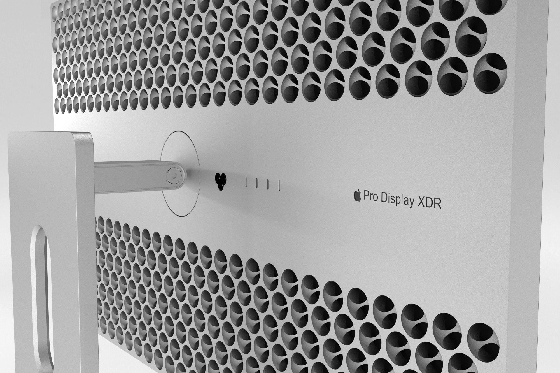 Apple MacPro 2019 plus Apple Display Pro XDR 2019 3D model_27