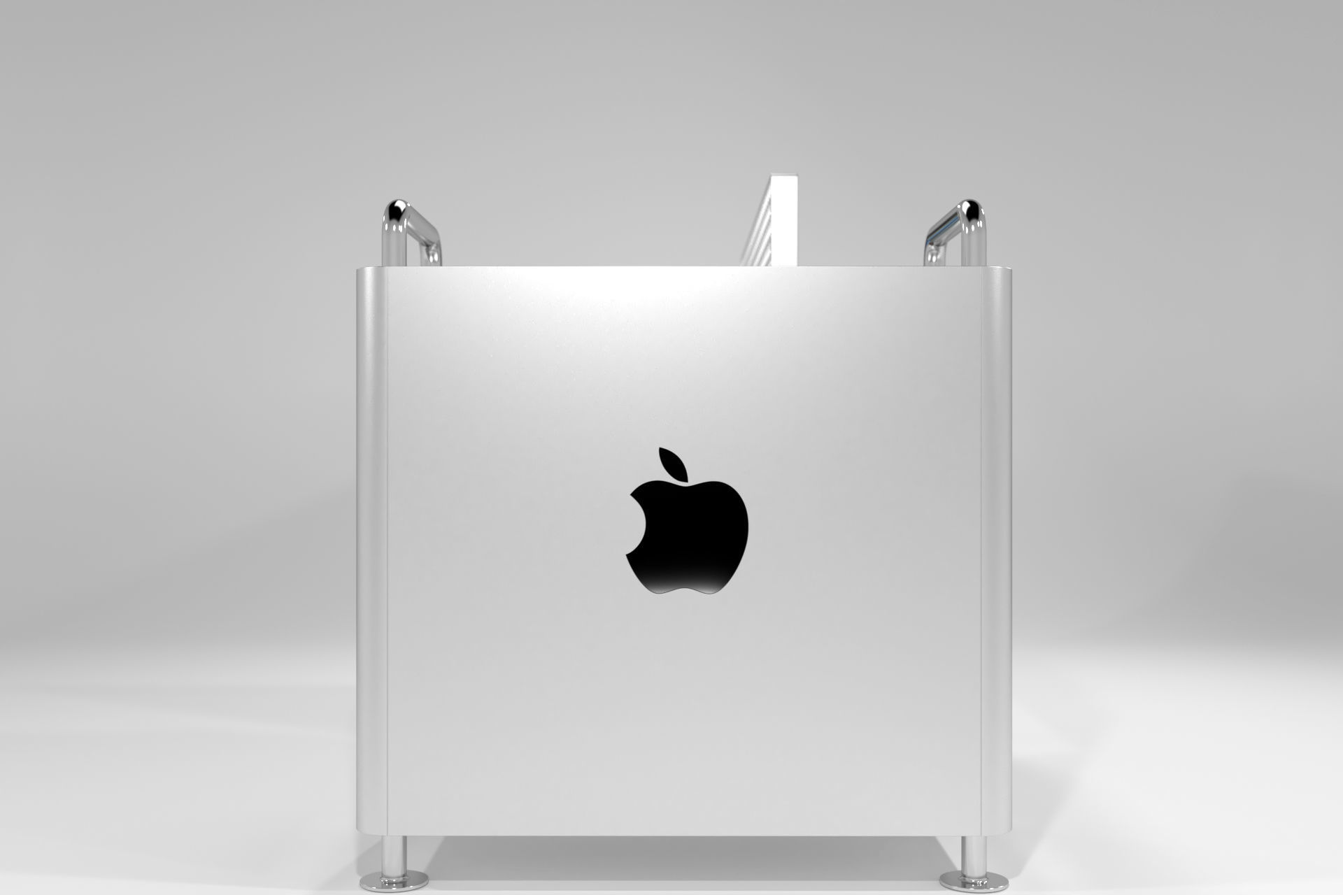 Apple MacPro 2019 plus Apple Display Pro XDR 2019 3D model_10