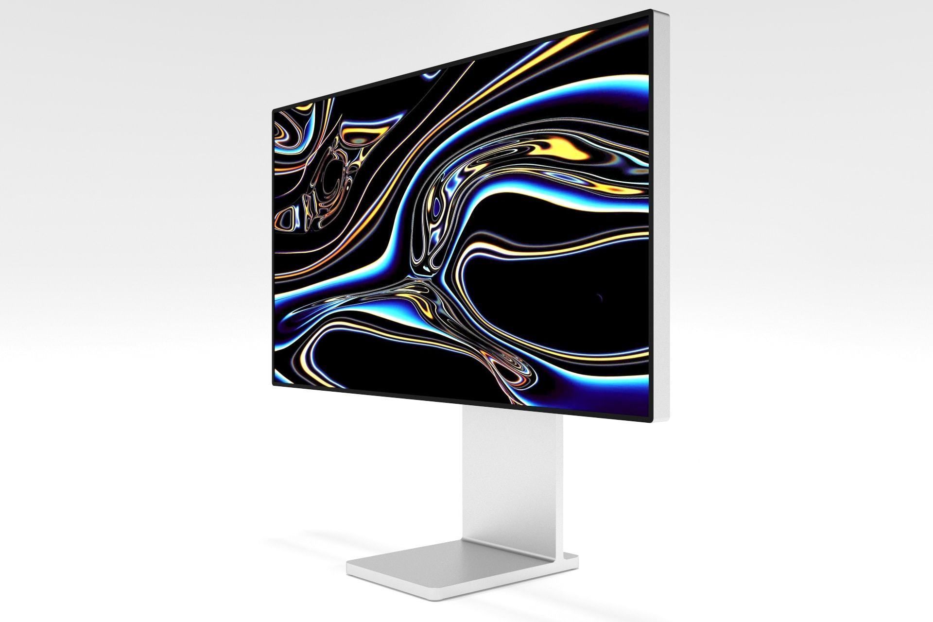 Apple MacPro 2019 plus Apple Display Pro XDR 2019 3D model_33