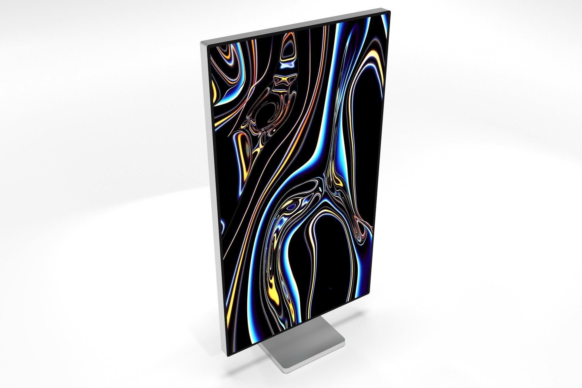 Apple MacPro 2019 plus Apple Display Pro XDR 2019 3D model_42