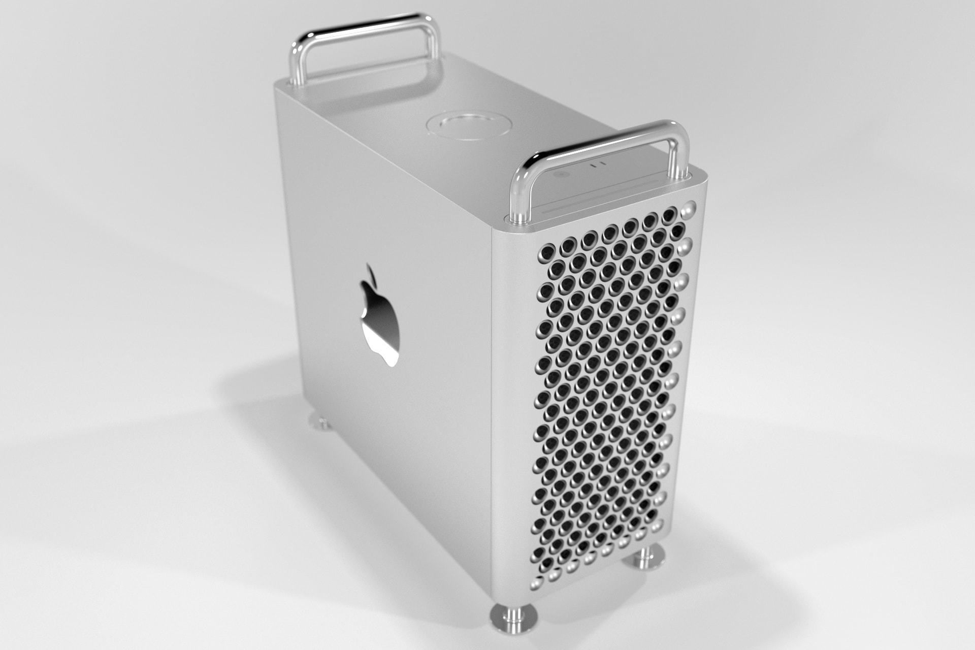 Apple MacPro 2019 plus Apple Display Pro XDR 2019 3D model_19