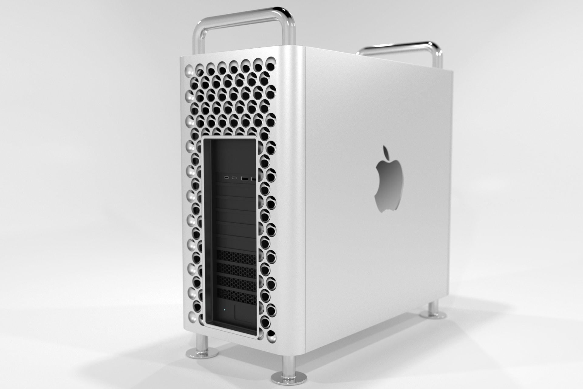 Apple MacPro 2019 plus Apple Display Pro XDR 2019 3D model_18