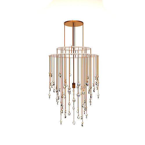 Crystal Chandelier 3D model