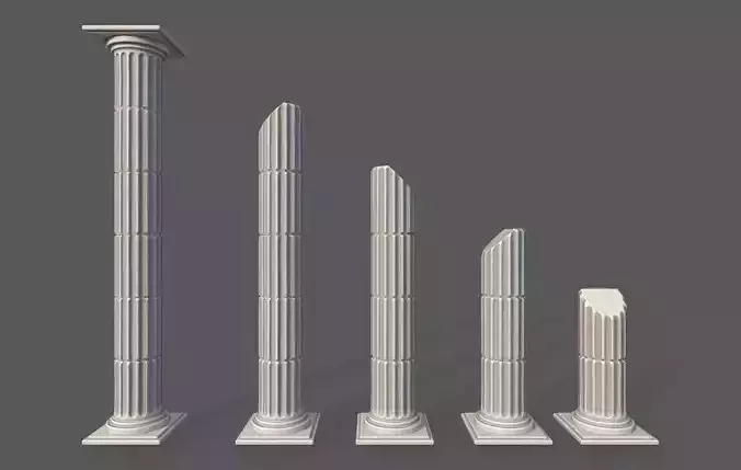 Modular Roman Columns 