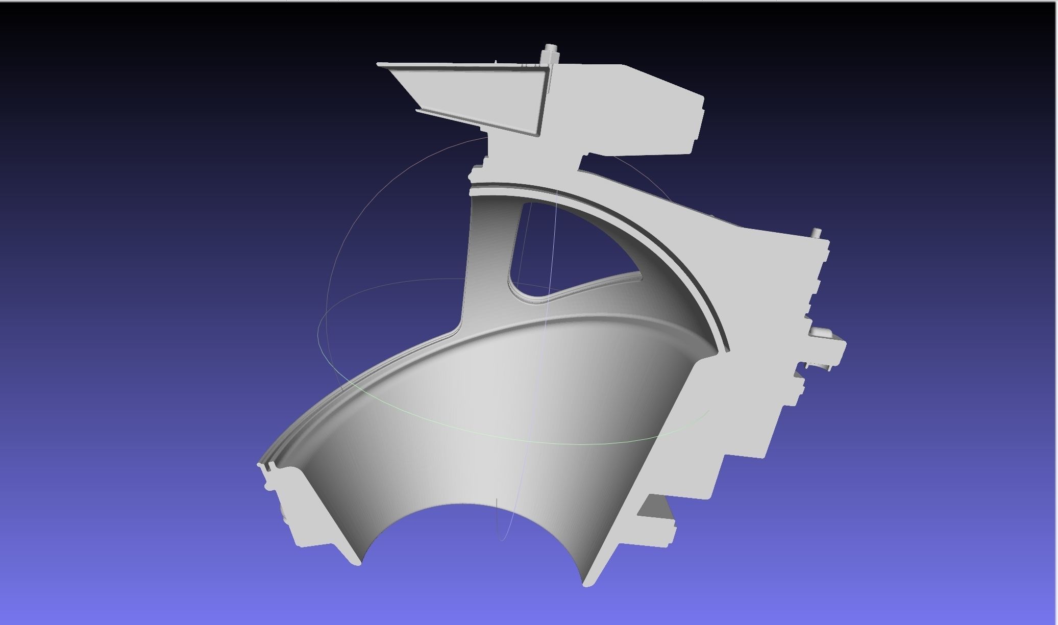 ALIEN Spacesuit Helmet Printable Replica 3D print model_69