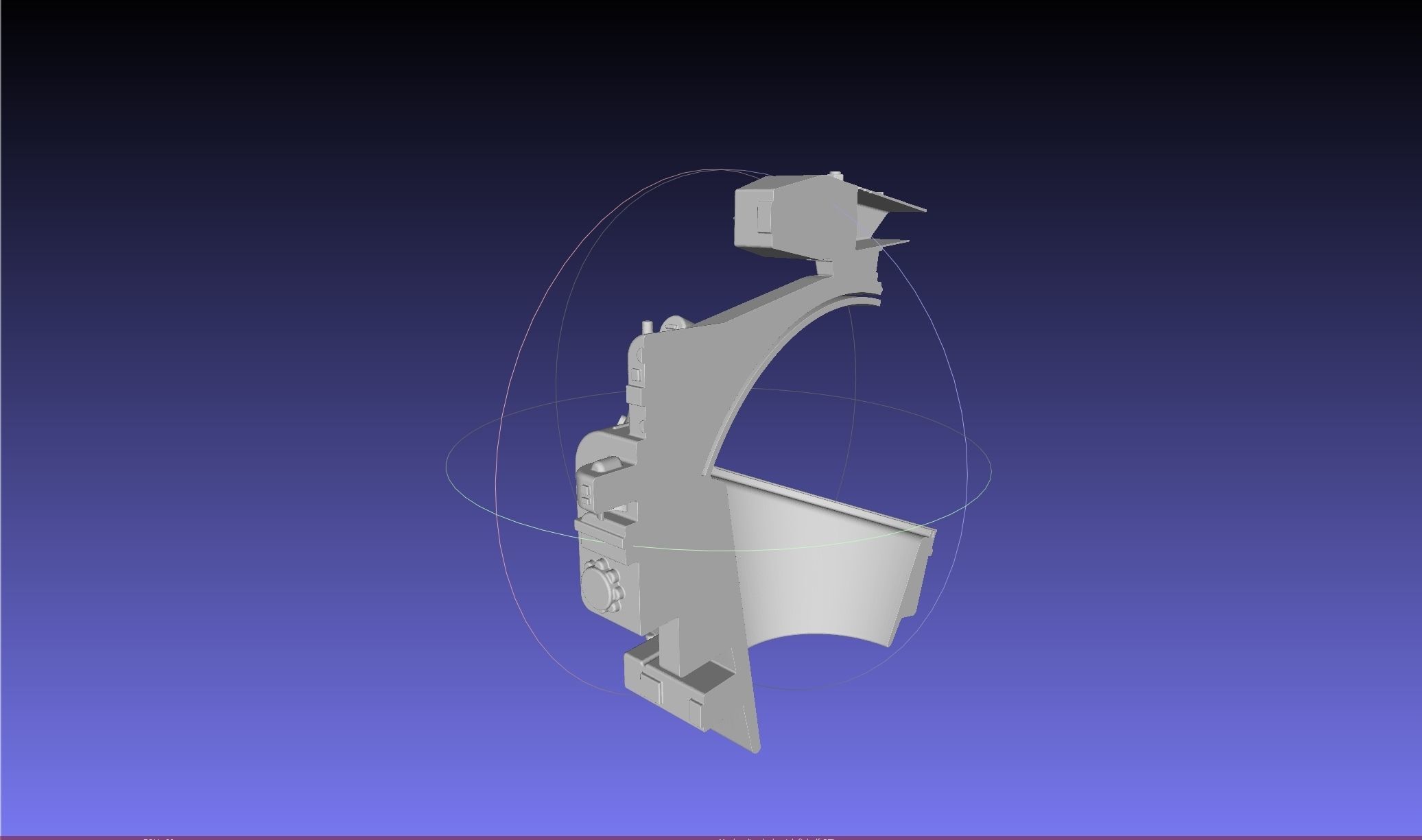 ALIEN Spacesuit Helmet Printable Replica 3D print model_65