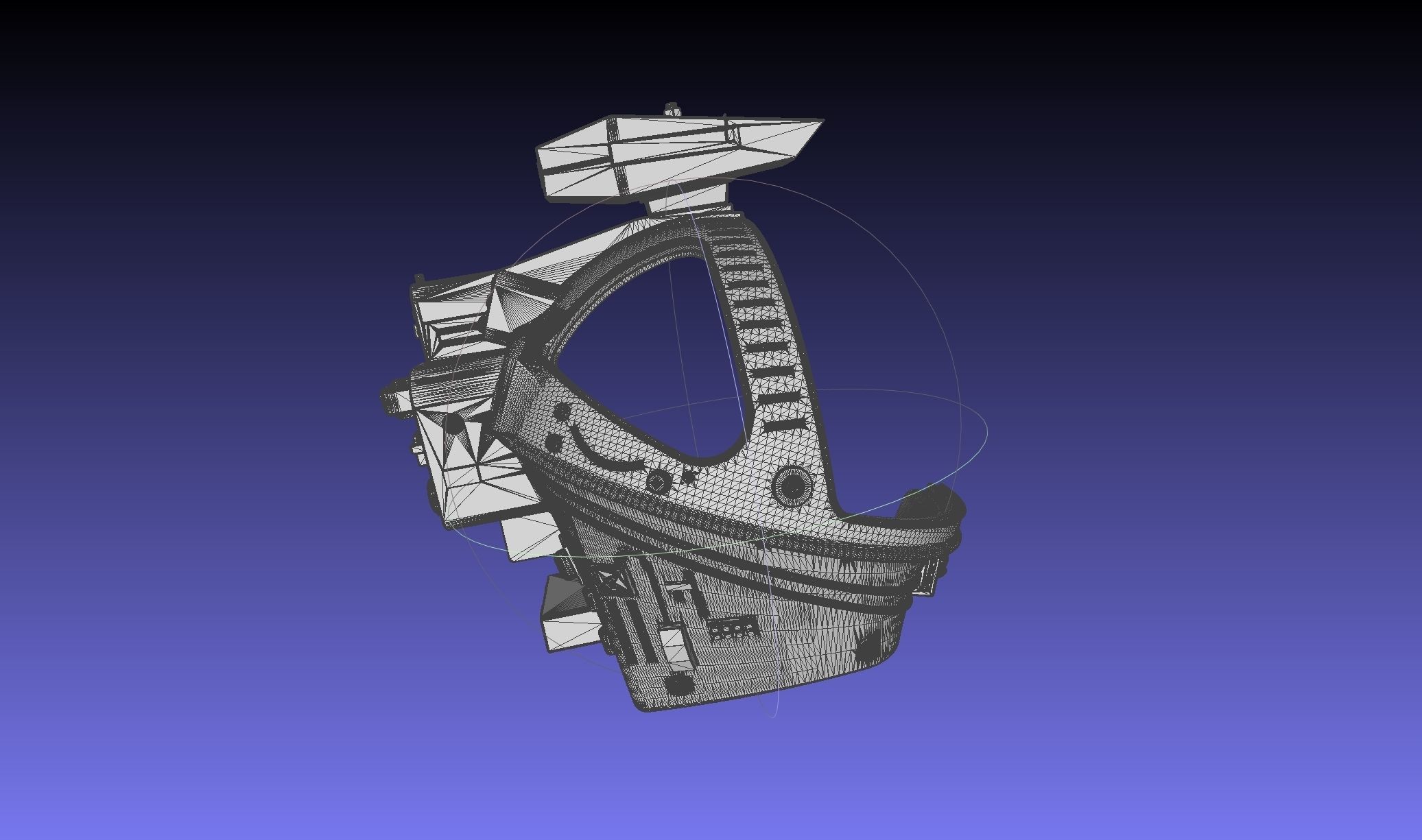 ALIEN Spacesuit Helmet Printable Replica 3D print model_68