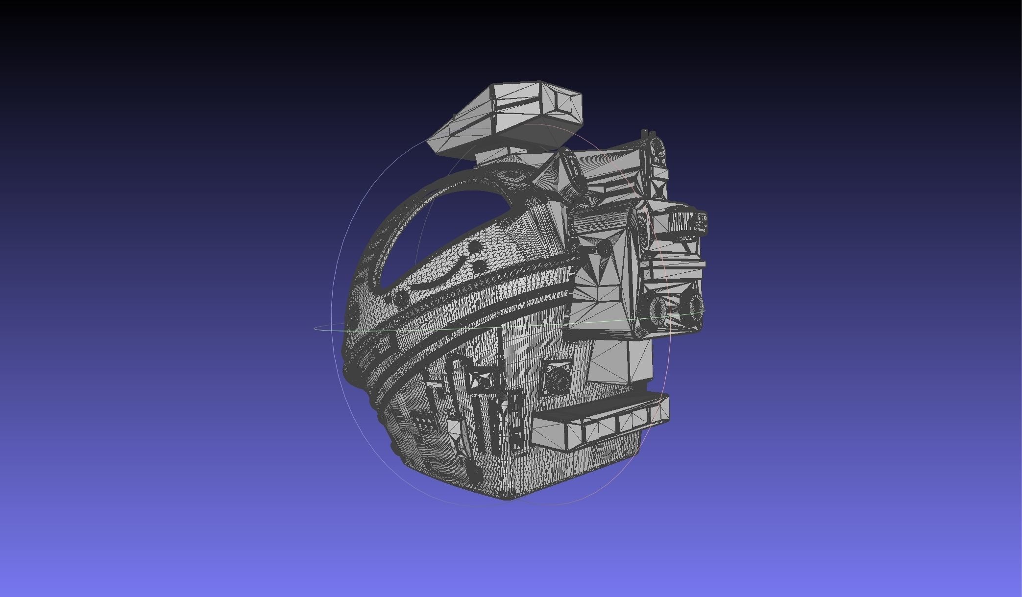 ALIEN Spacesuit Helmet Printable Replica 3D print model_45