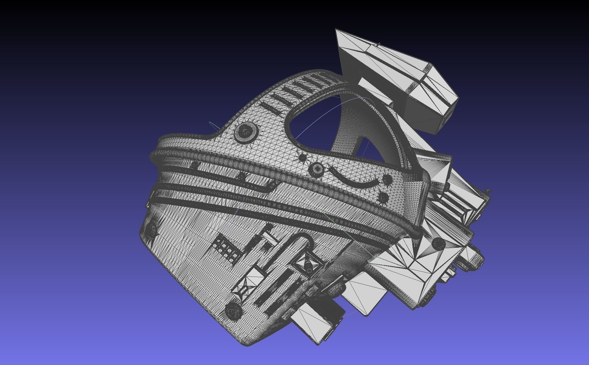 ALIEN Spacesuit Helmet Printable Replica 3D print model_50