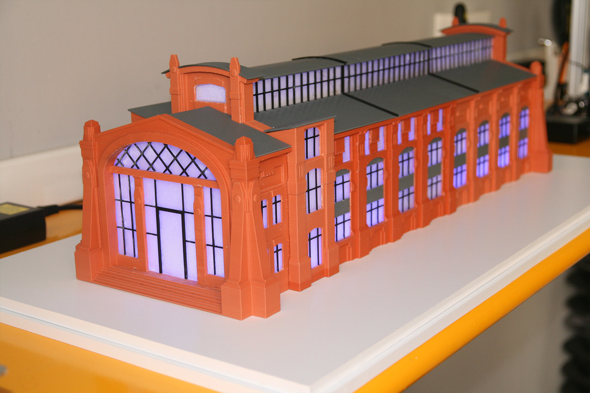 Industrial Building 3DPrint Ready 3D print model_6