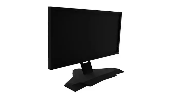 Monitor Low-poly model samsung lcd stand