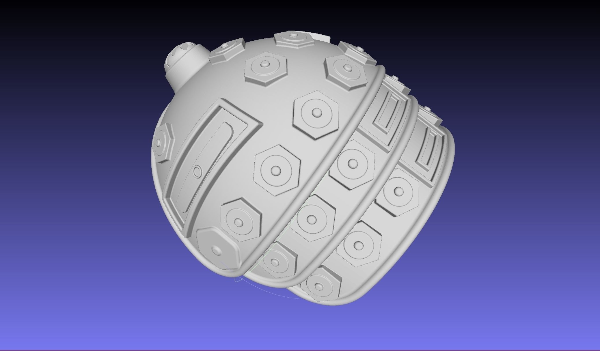 ALIEN Spacesuit Shoulderguard 3D print model_10