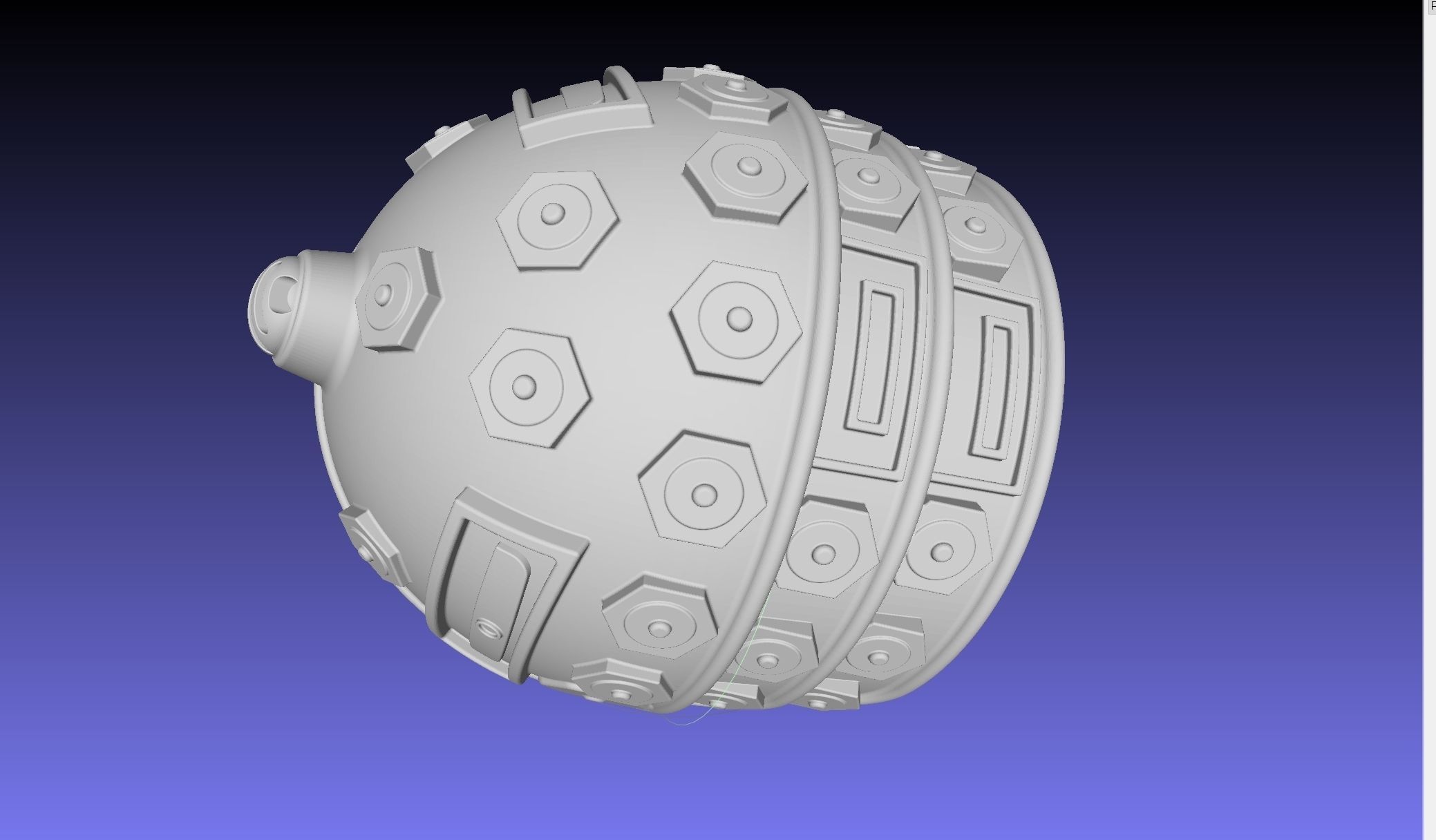 ALIEN Spacesuit Shoulderguard 3D print model_5