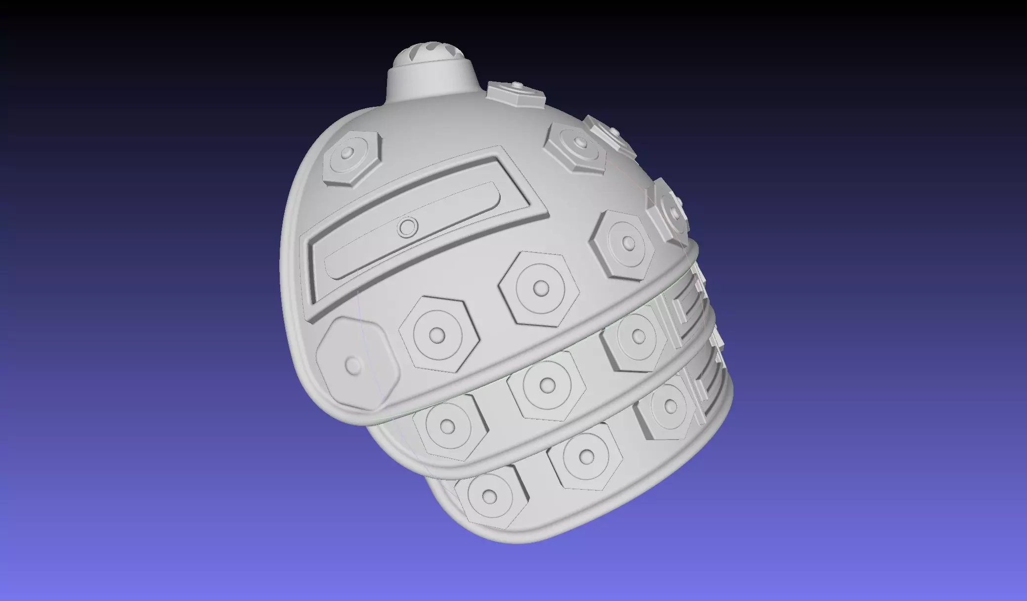 ALIEN Spacesuit Shoulderguard 3D print model_0